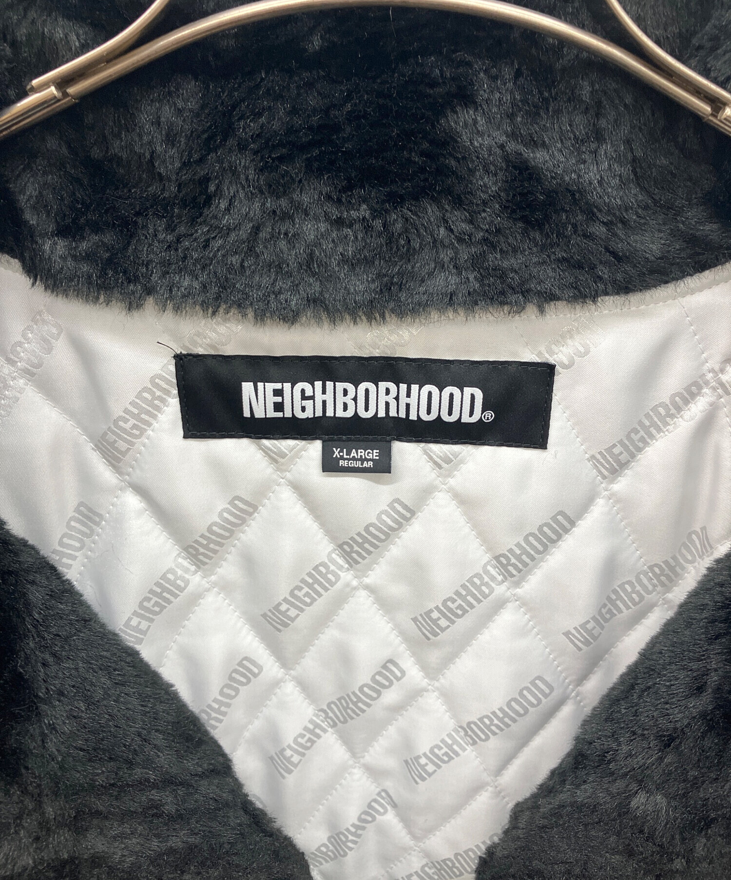 中古・古着通販】NEIGHBORHOOD (ネイバーフッド) FUR LOGO JACKET