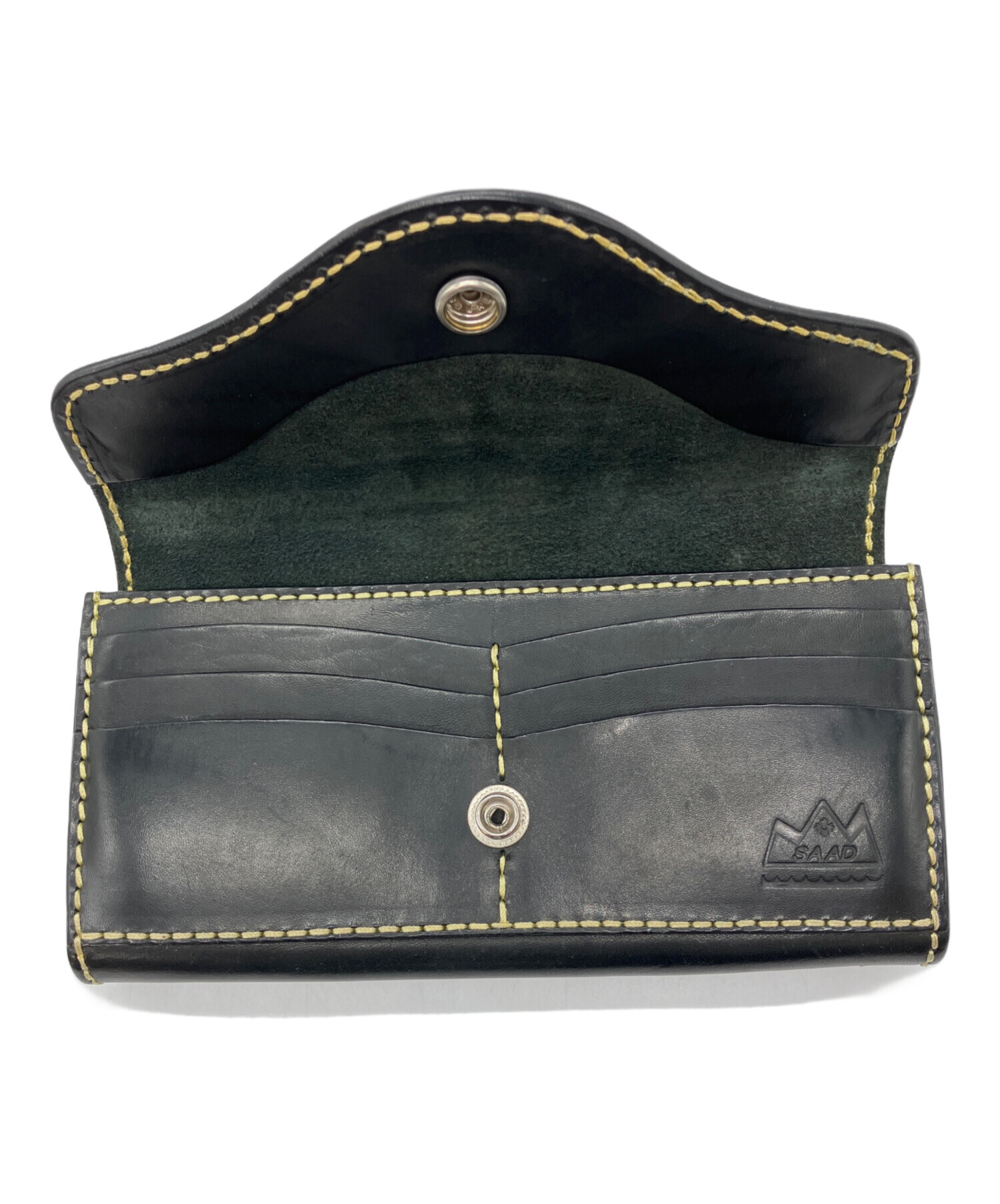 中古・古着通販】saad (サード) レザーロングウォレット 長財布