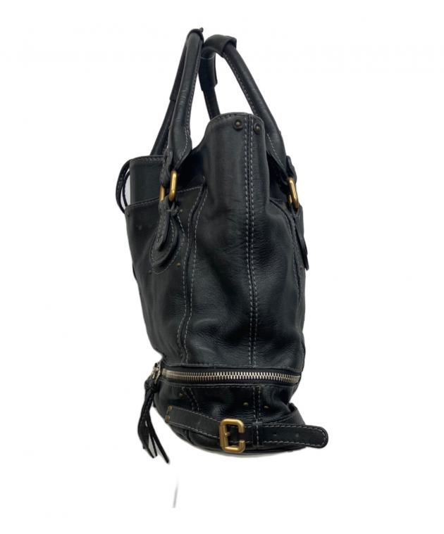 中古・古着通販】Chloe (クロエ) レザーパディントントートバッグ