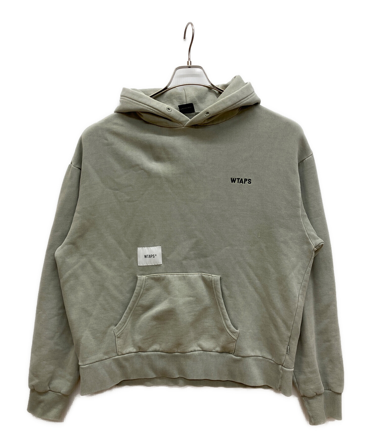 中古・古着通販】WTAPS (ダブルタップス) プルオーバーパーカー グレー