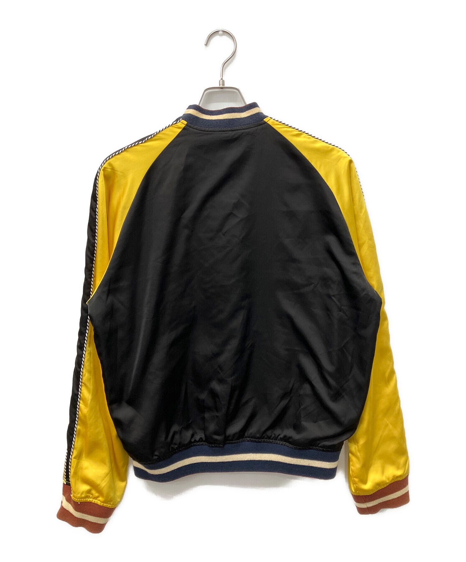 中古・古着通販】DIESEL (ディーゼル) ホーク刺繍スカジャン グリーン