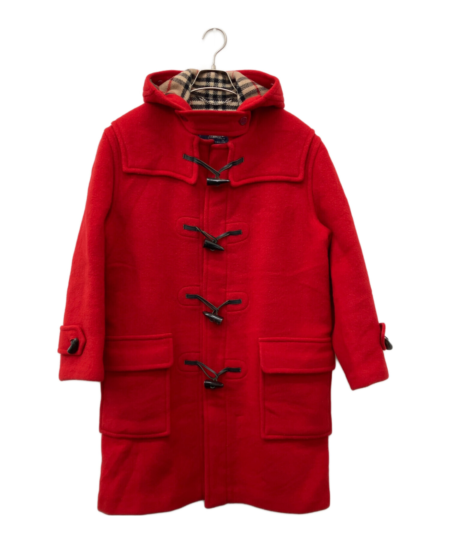 中古・古着通販】Burberry's (バーバリーズ) ダッフルコート レッド