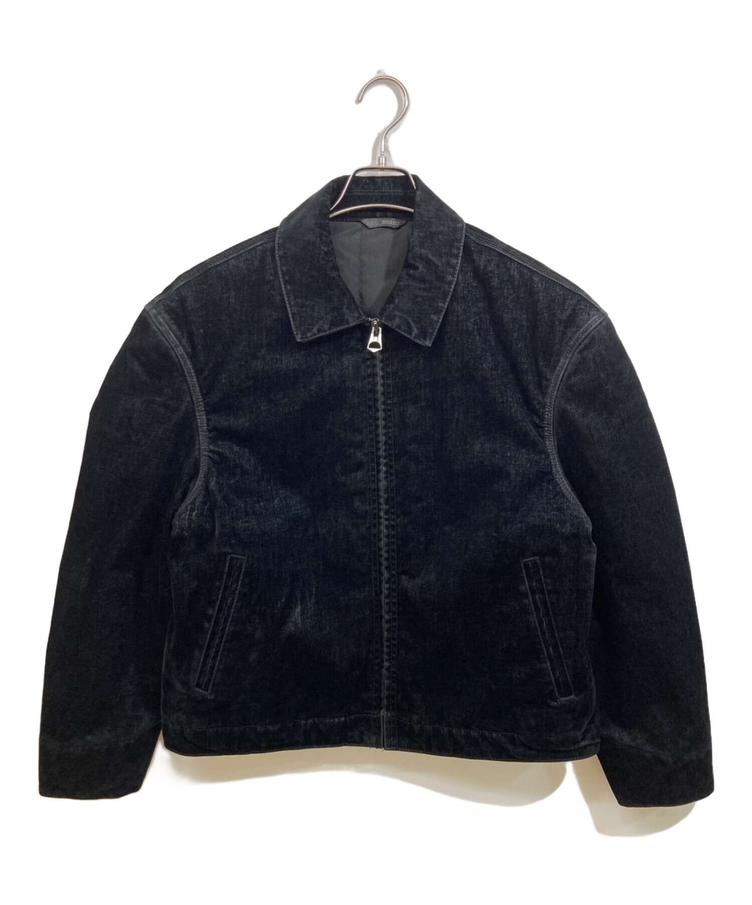 中古・古着通販】ZARA (ザラ) リラックスフィットベロアジャケット