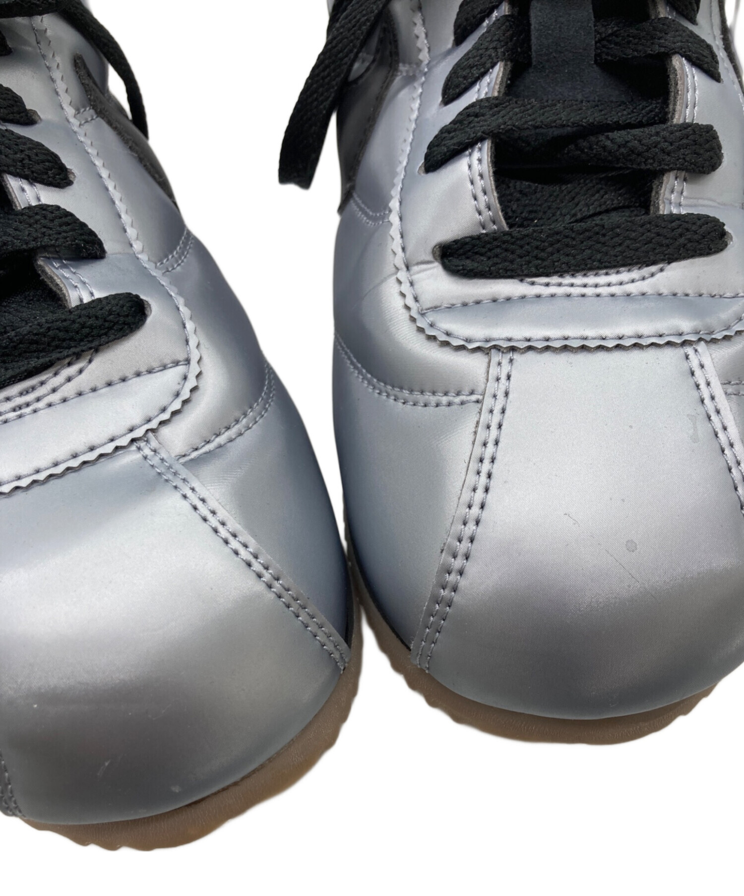 中古・古着通販】NIKE (ナイキ) CORTEZ SE MTLC COOL GREY/BLACK-GUM