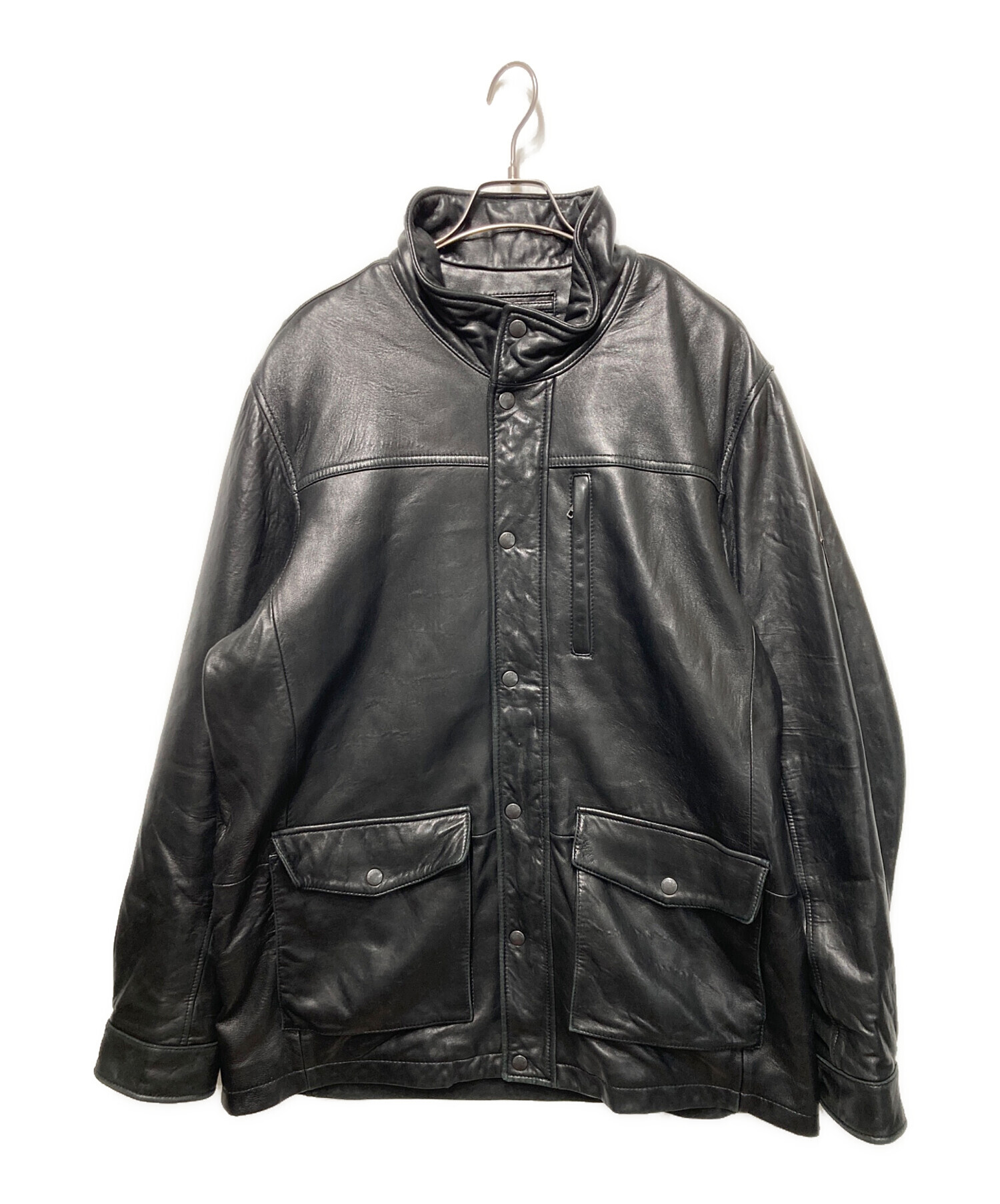 中古・古着通販】Eddie Bauer (エディーバウアー) ラムレザーカー