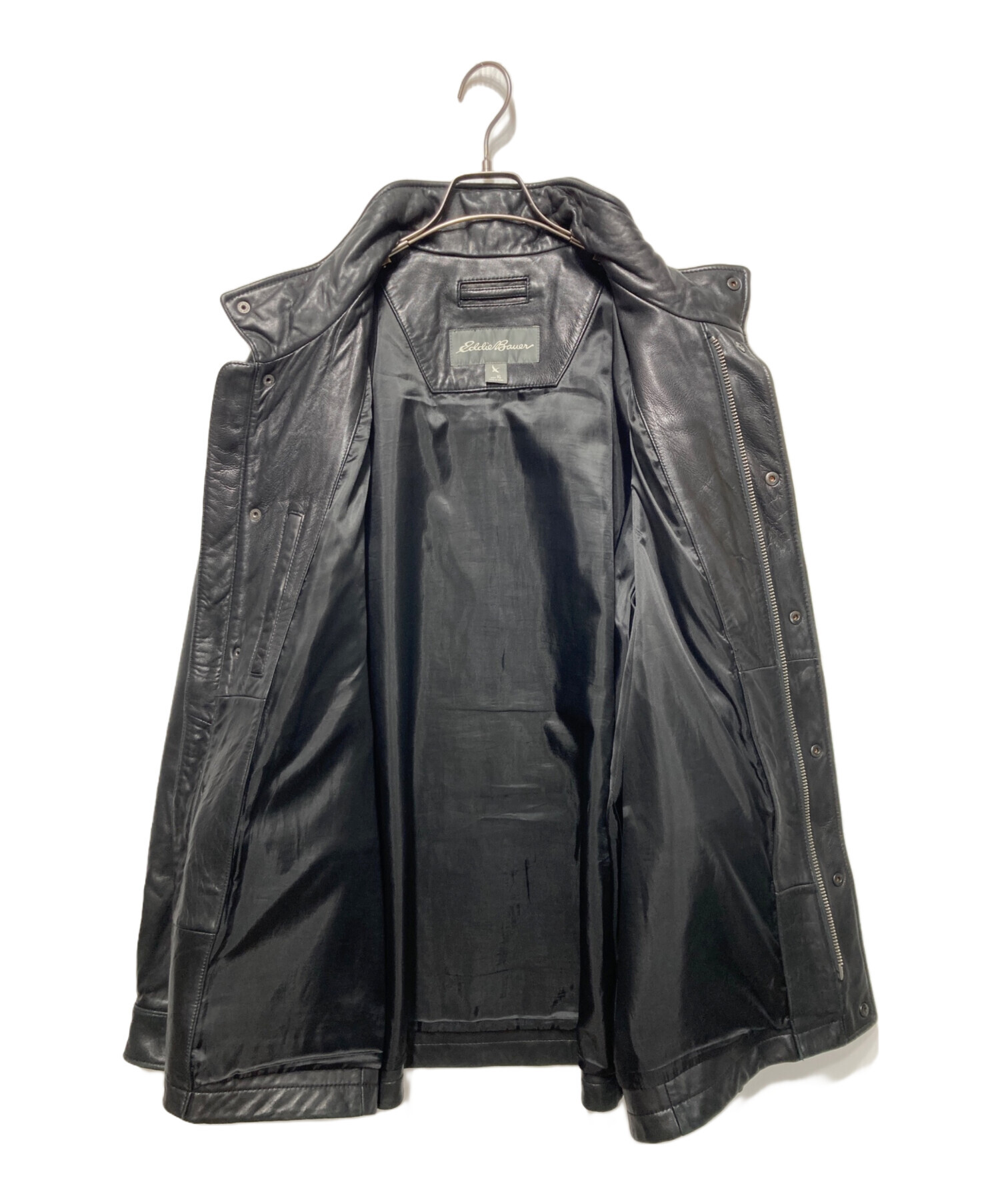 中古・古着通販】Eddie Bauer (エディーバウアー) ラムレザーカー