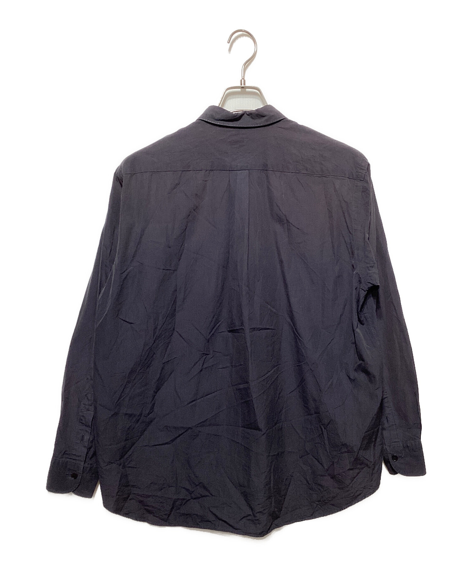 中古・古着通販】COMOLI (コモリ) コモリシャツ ネイビー サイズ:1