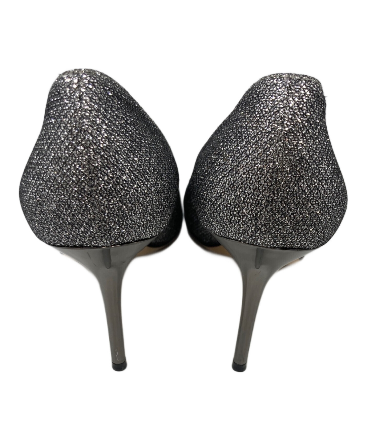 中古・古着通販】JIMMY CHOO (ジミーチュウ) グリッターパンプス