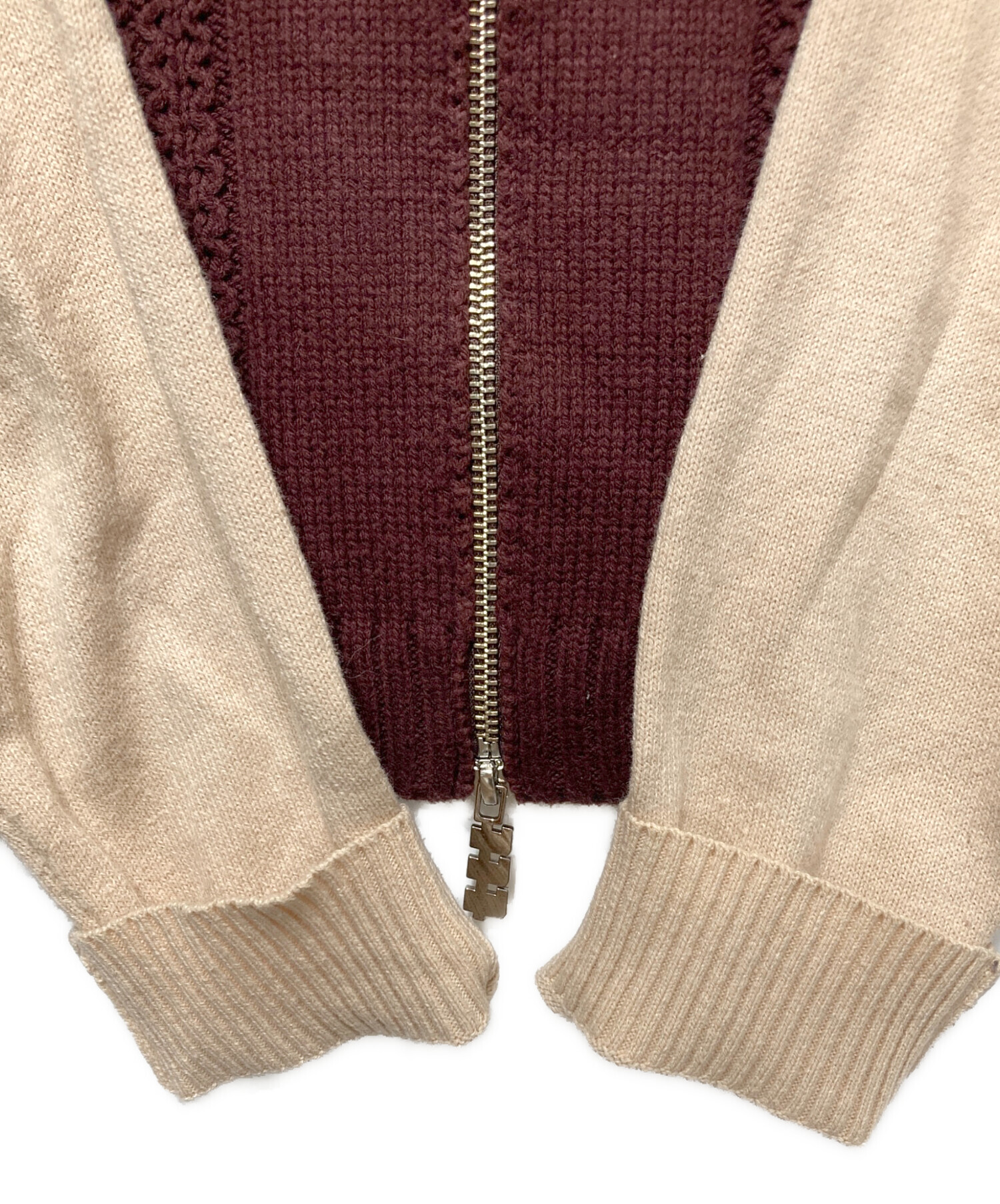 中古・古着通販】BoTT (ボット) TTT MSW (ティー) ジップカーディガン