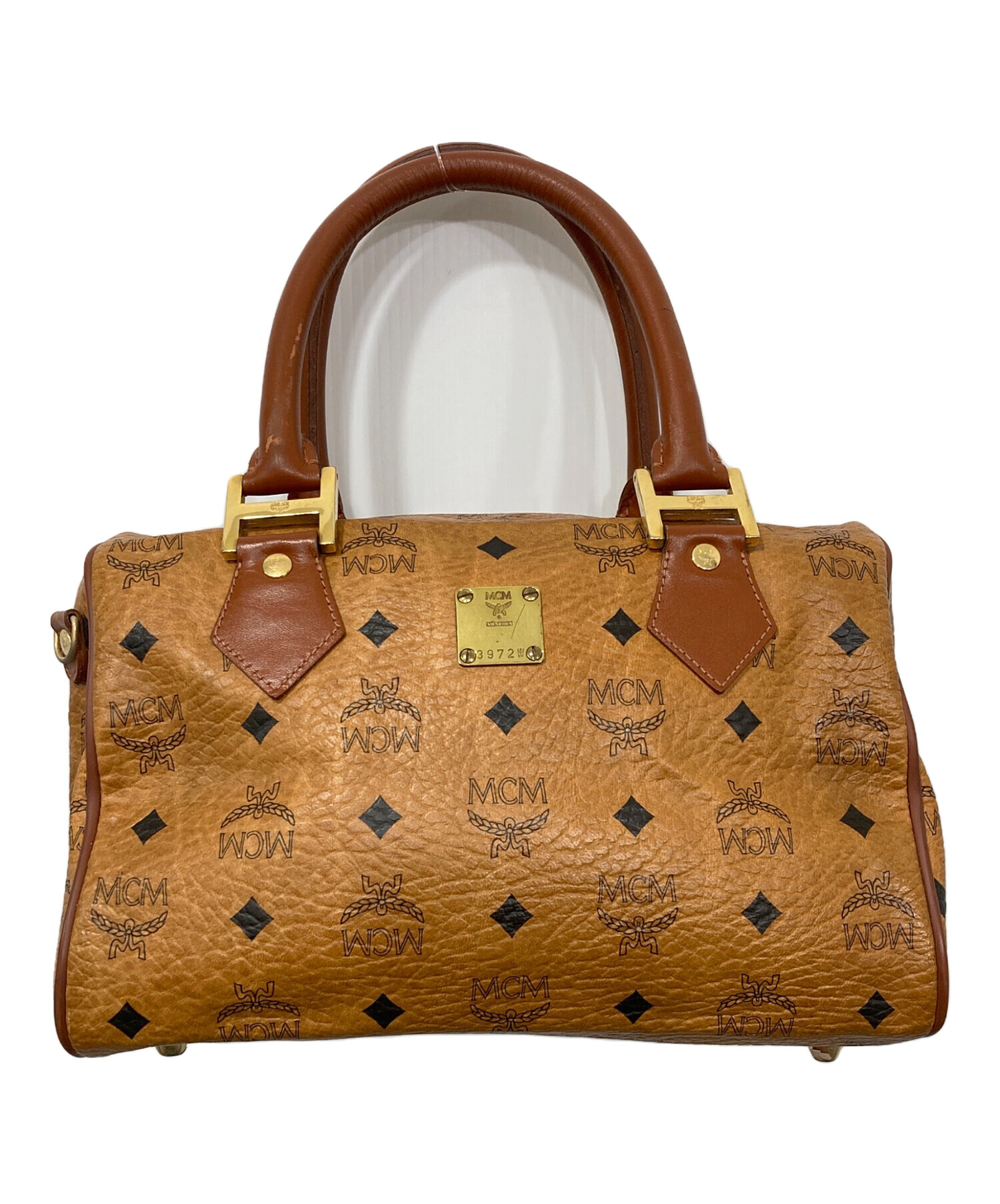 中古・古着通販】MCM (エムシーエム) オールドミニボストンバッグ