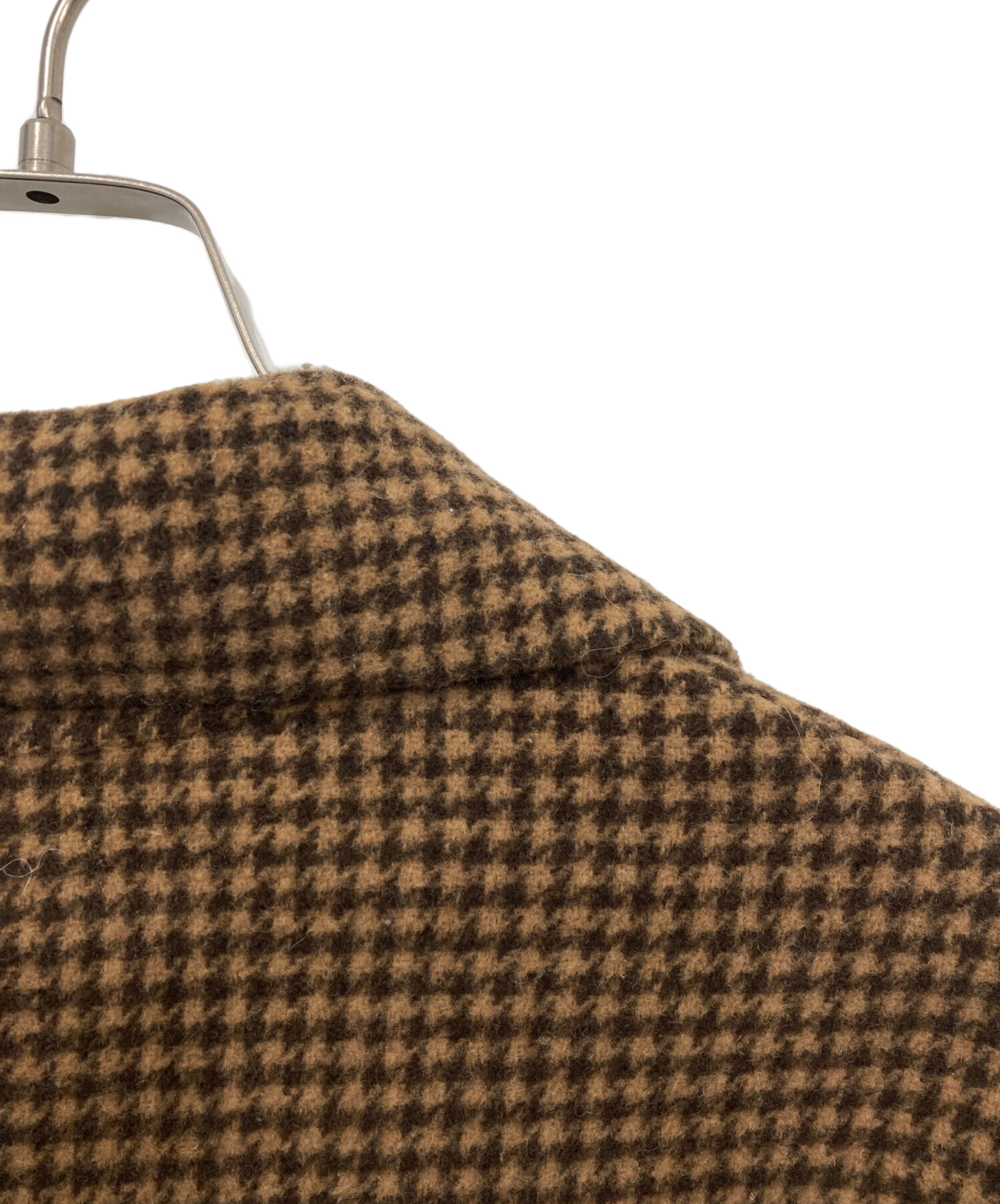 中古・古着通販】TODAYFUL (トゥデイフル) Over Check Coat/オーバー