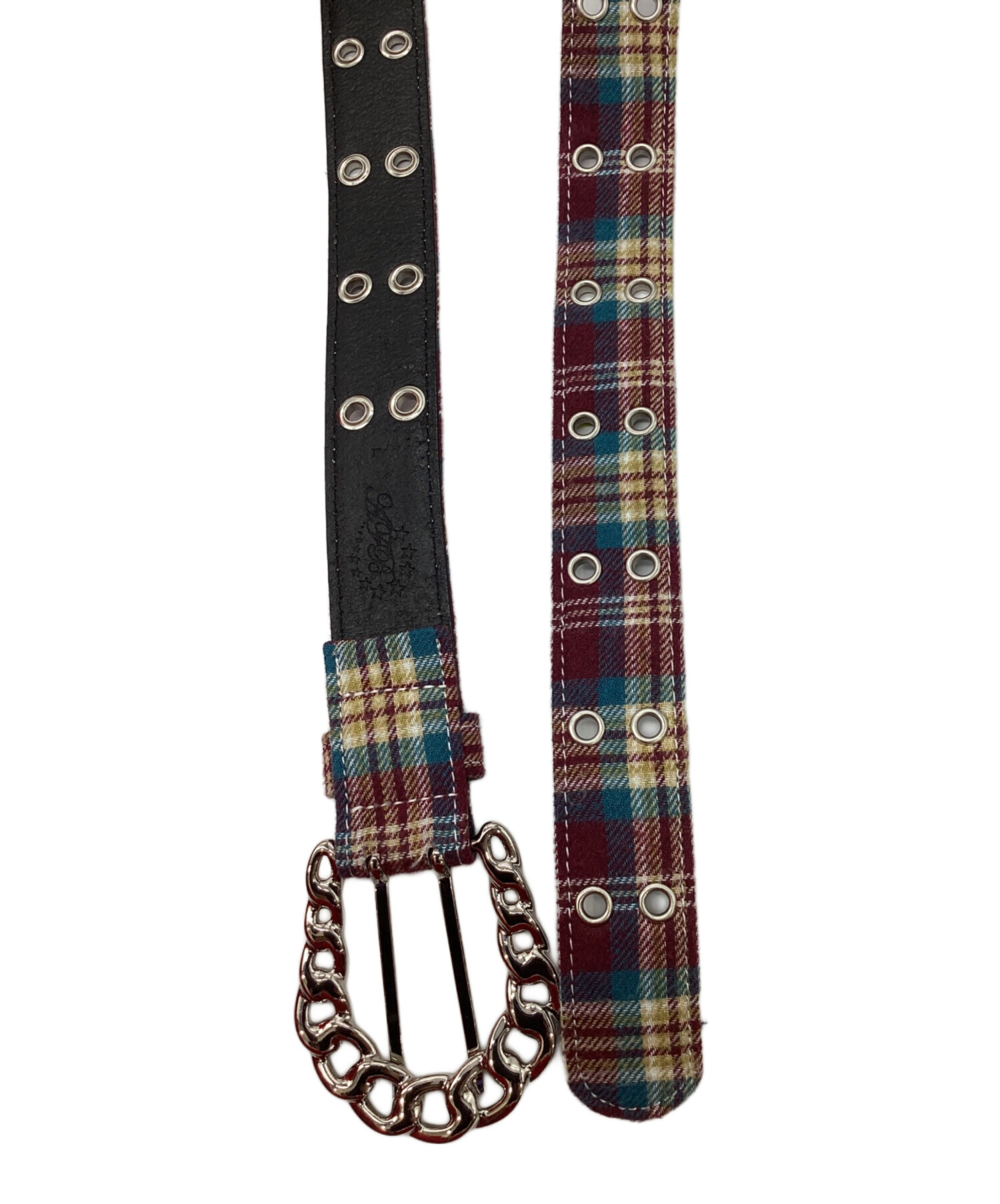 中古・古着通販】AFB (エーエフビー) FLANNEL CHECK BELT/フランネル