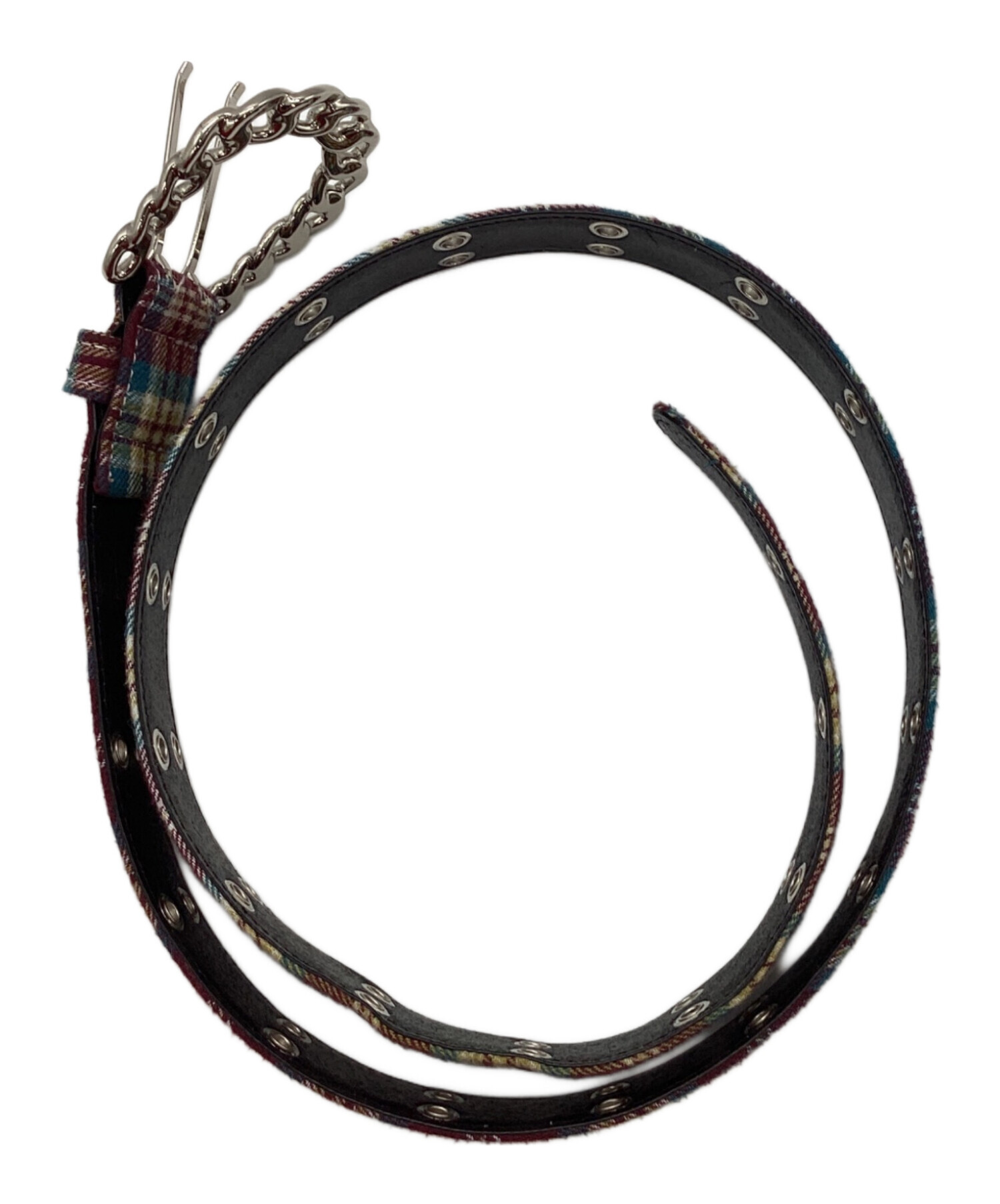 中古・古着通販】AFB (エーエフビー) FLANNEL CHECK BELT/フランネル