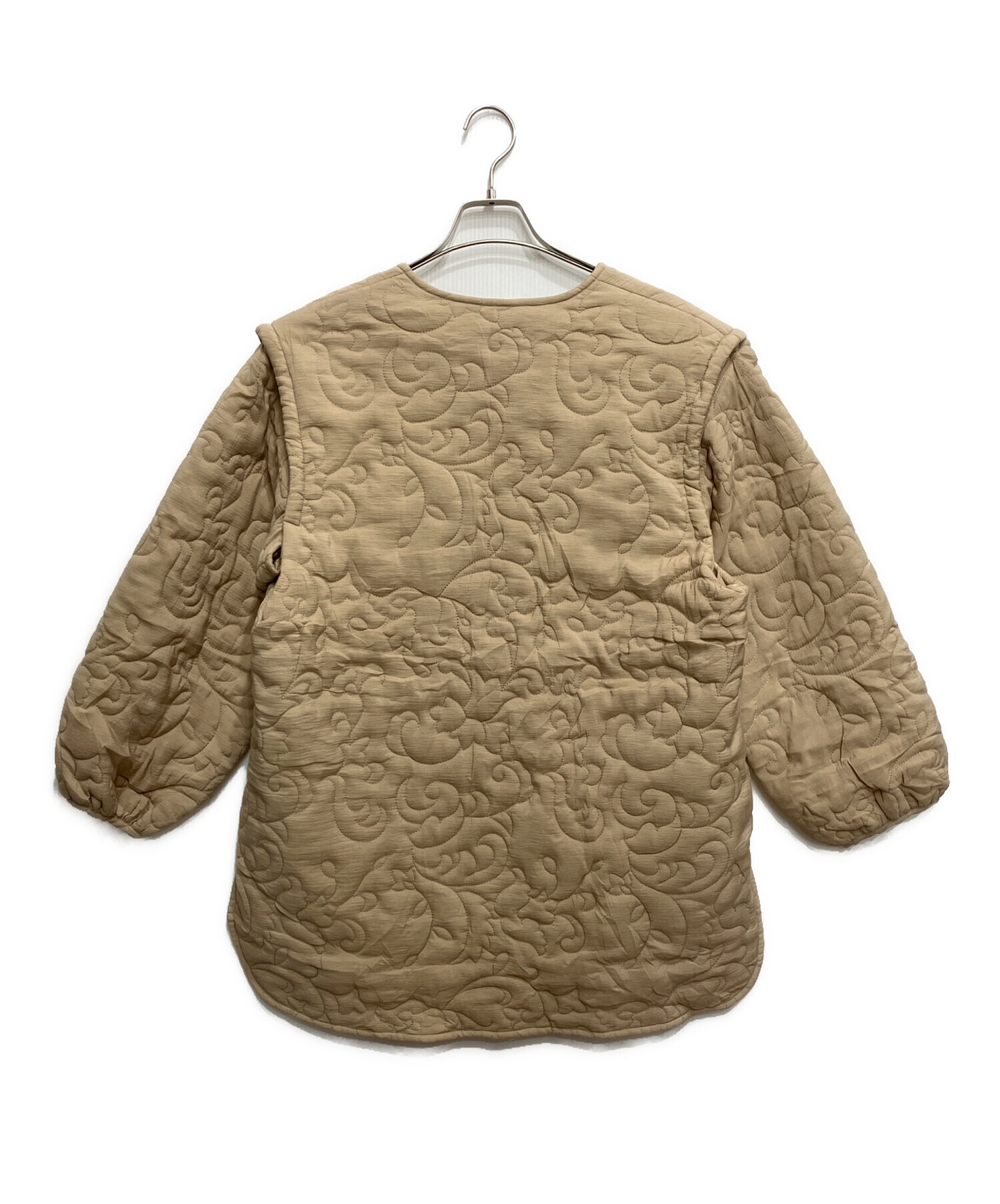 中古・古着通販】Eaphi (エフィ) leaf pattern quilting coat