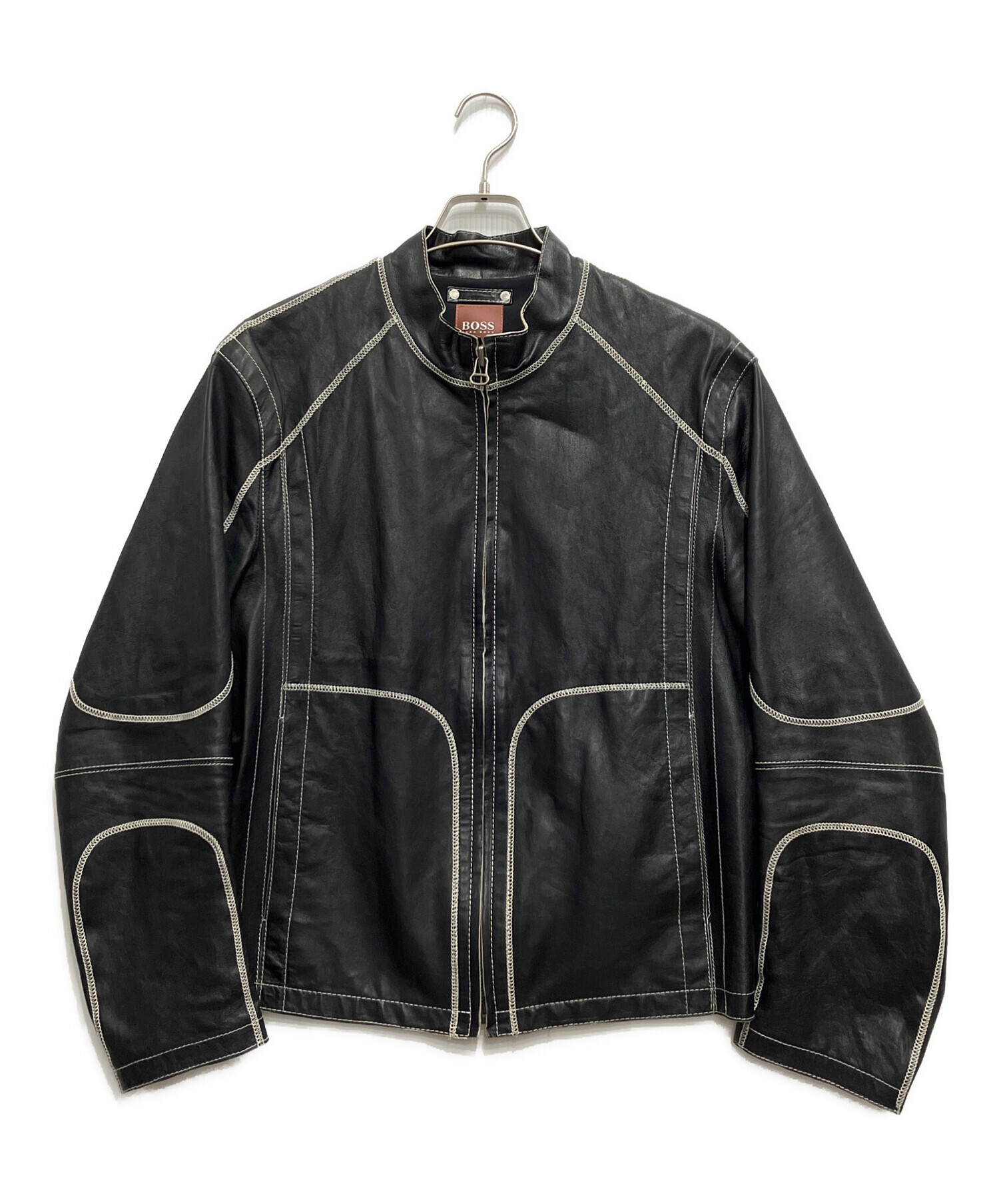 中古・古着通販】BOSS HUGO BOSS (ボス ヒューゴボス) レザー