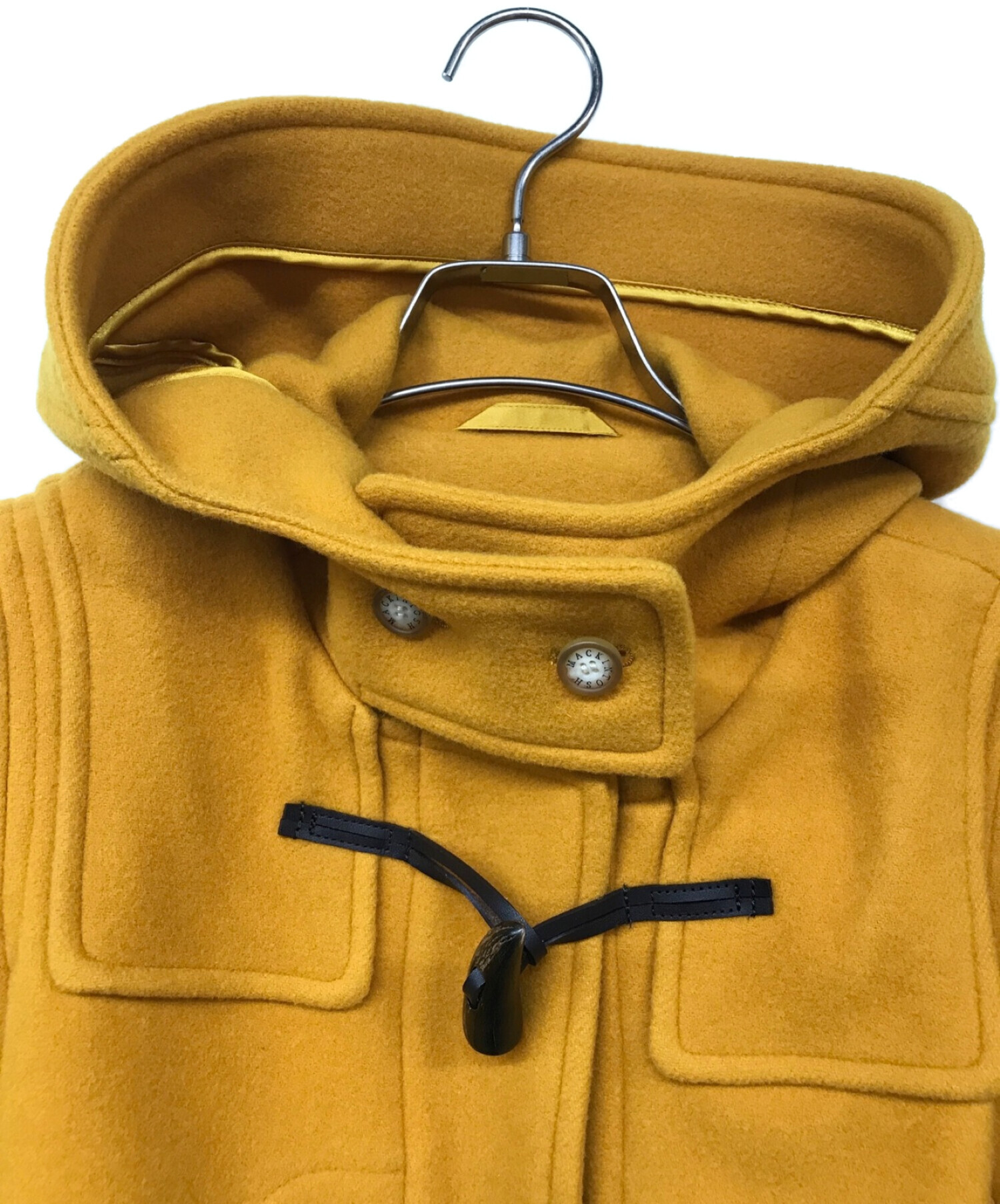 マッキントッシュフィロソフィーダッフルコート_イエロー36