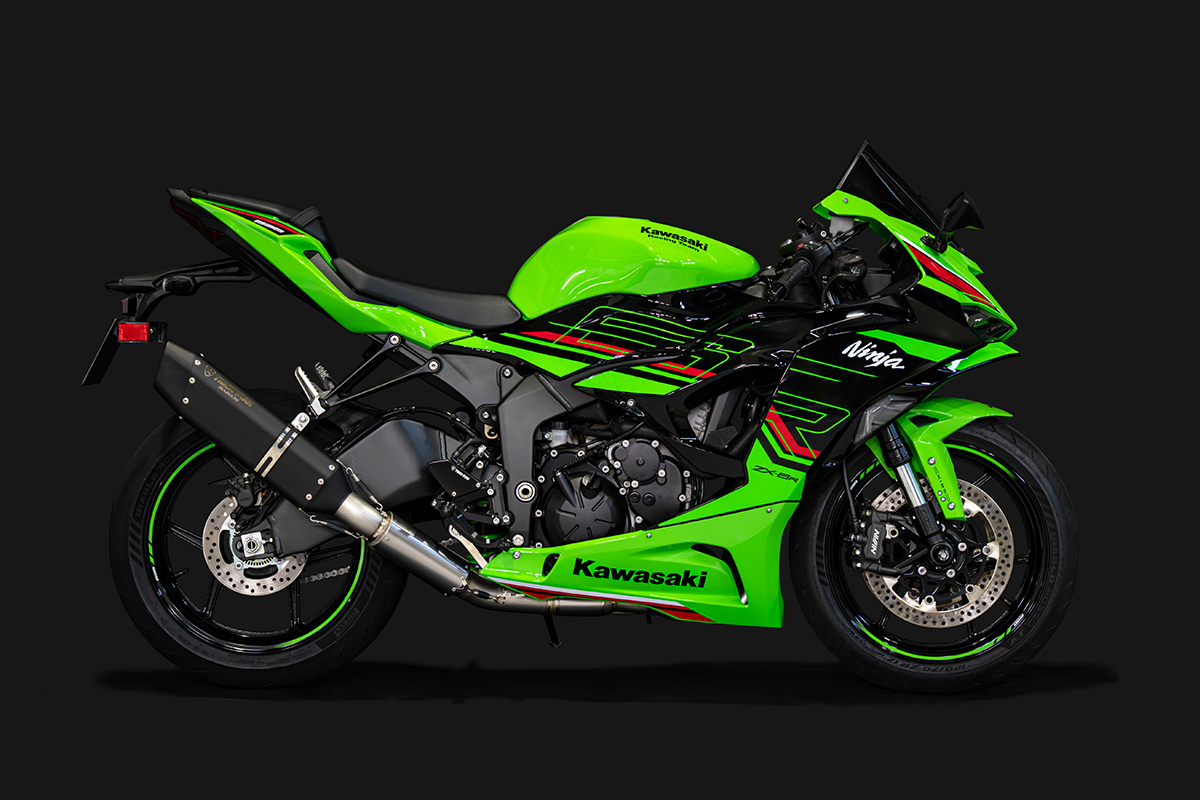 トリックスター / Ninja ZX-6R(24-26)政府認証フルエキゾースト