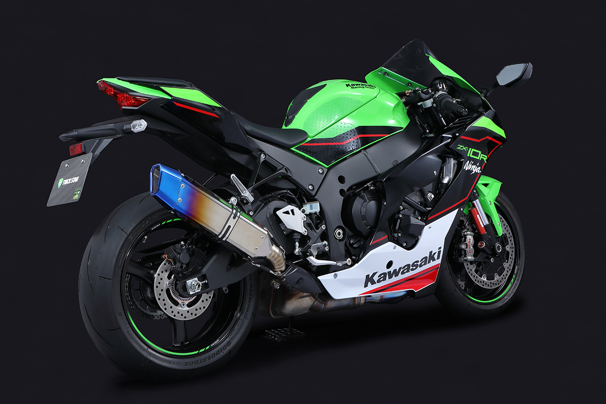 トリックスター / ZX-10R(21-25) 政府認証スリップオンマフラーIKAZUCHI