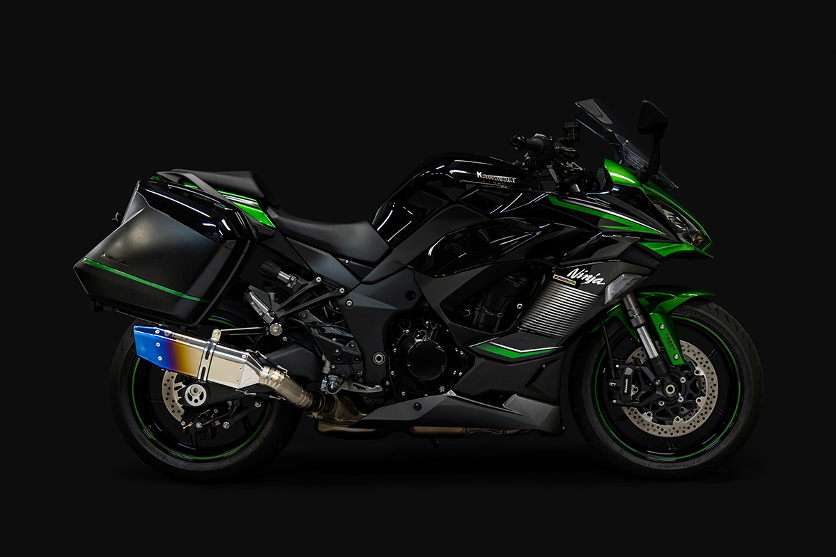 トリックスター / Ninja 1000SX（20-24）政府認証スリップオンマフラー