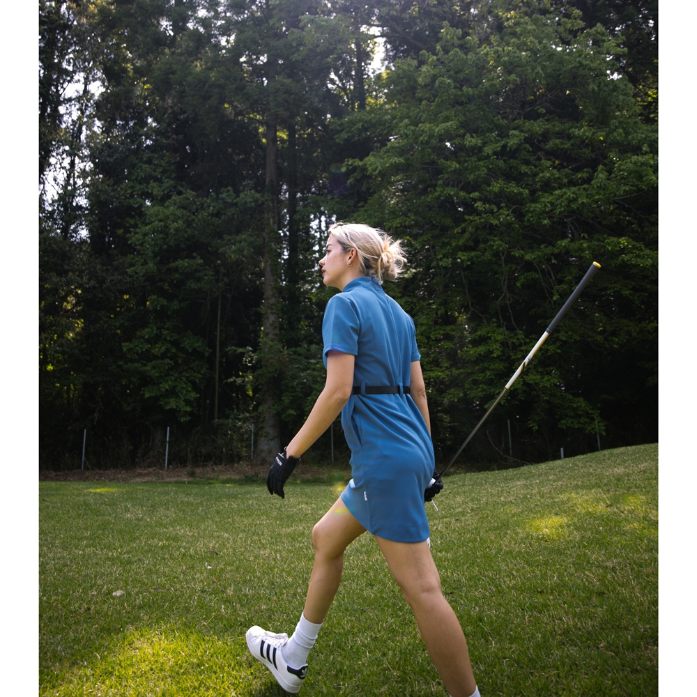 キャプテンズヘルム ゴルフ モックネック ワンピース | CAPTAINS HELM