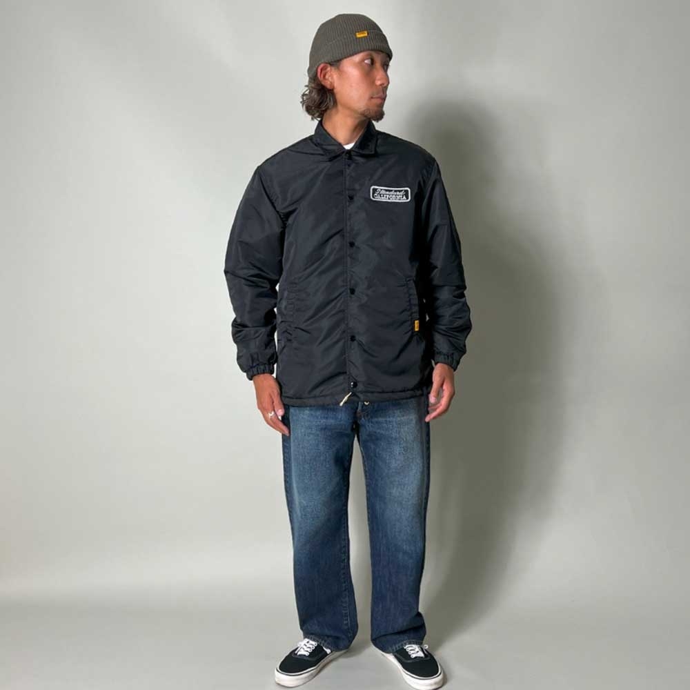 スタンダードカリフォルニア ロゴ パッチ コーチ ジャケット