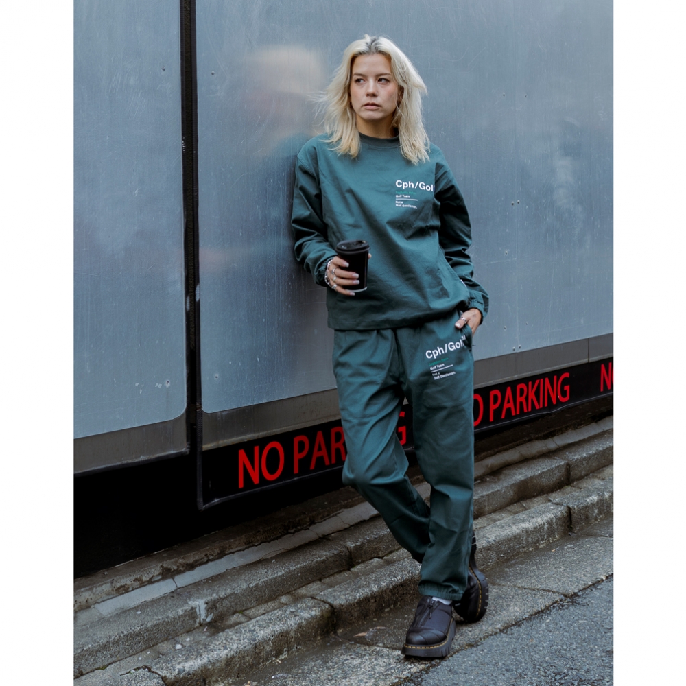 キャプテンズヘルム ゴルフコットン トラック プルオーバー ジャケット