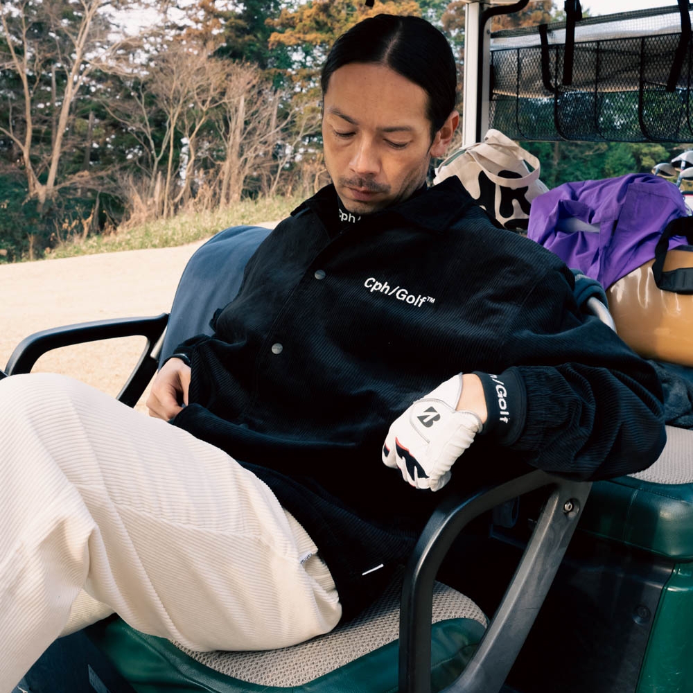 キャプテンズヘルム ゴルフ ジェントルマン コーデュロイ ジャケット