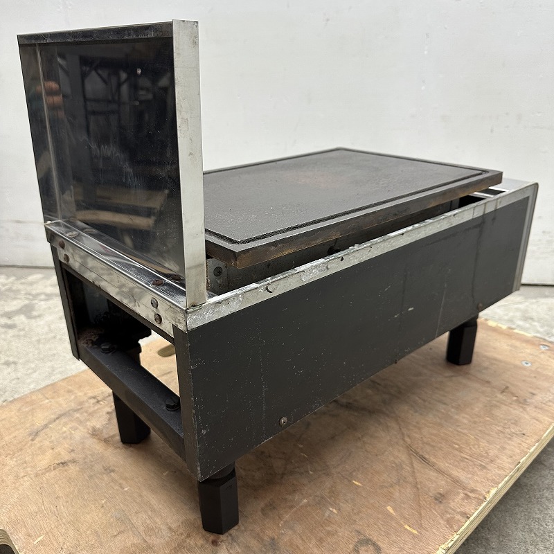 ☆EC2004 | ガスグリドル オザキ 30-60HK 都市ガス W300×D600×H495mm