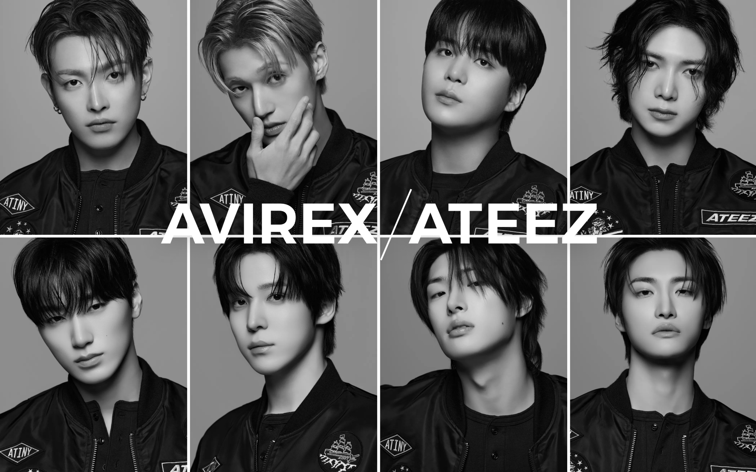 ATEEZ とブランド 50 周年を迎えた AVIREX のコラボレーションが実現