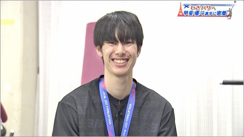 バレーボール男子日本代表 延岡市出身 甲斐優斗選手の素顔とは（2024年