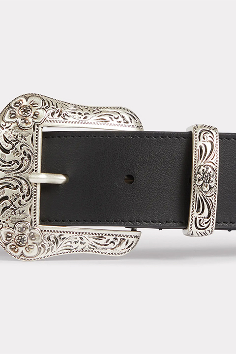 KENZO ケンゾー KENZO Buckle' ウエスタン レザー ベルト{-BDA} - underbar