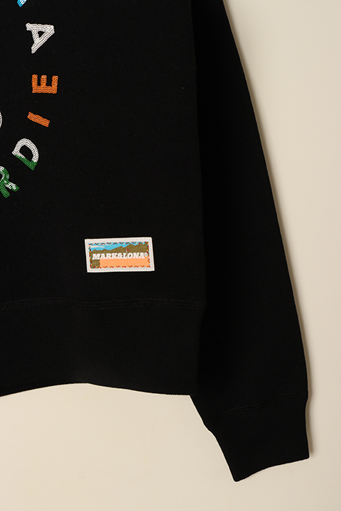 SOLD}MARK & LONA マークアンドロナ Ever Spangle Crew Sweater