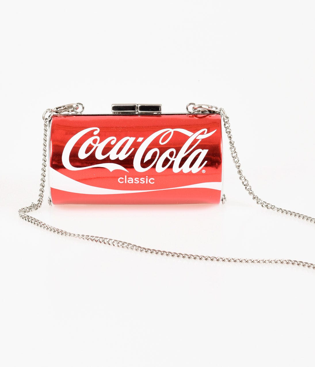 Red Classic Coca Cola Coke Can Hard Clutch – Unique Vintage