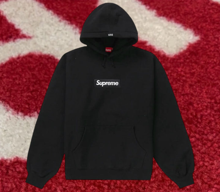 Supreme Box Logo Hoodie Black FW23 – UniqueHype
