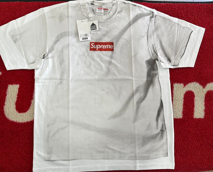 Supreme MM6 Maison Margiela Box Logo T-Shirt SS24 White – UniqueHype