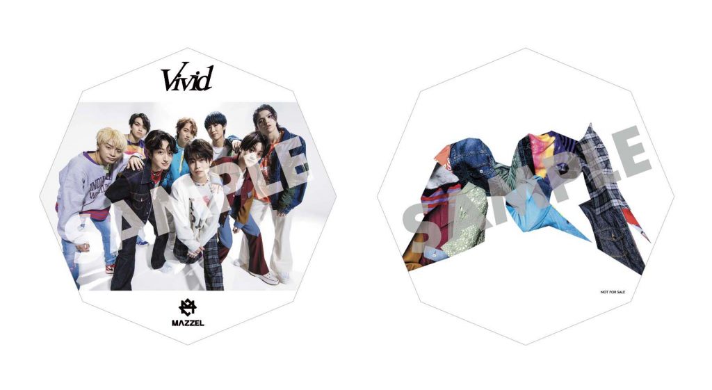 5/17(水) 発売 MAZZEL DEBUT SINGLE「Vivid」法人別特典 絵柄決定