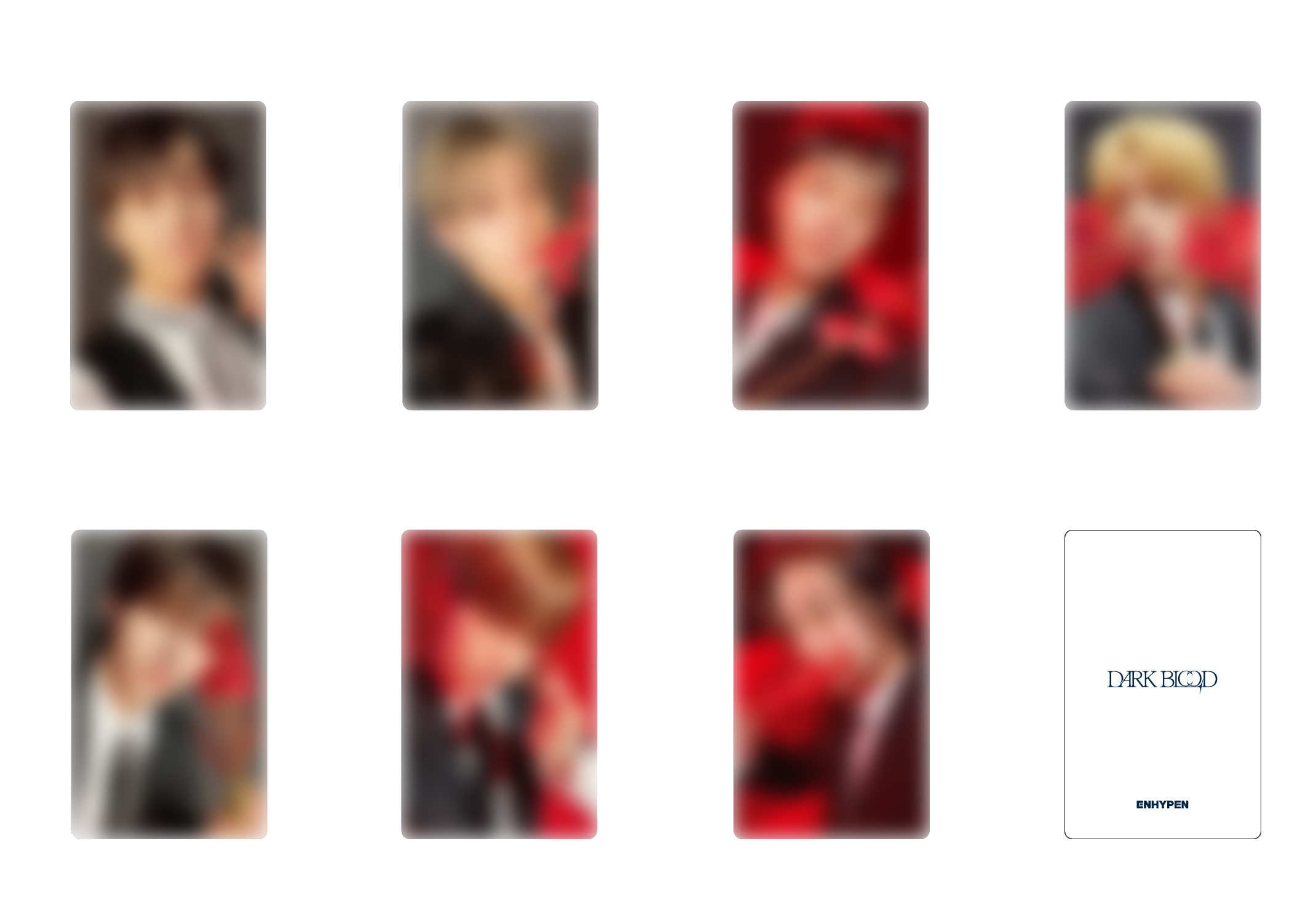 ENHYPEN 4th Mini Album『DARK BLOOD』ストア別購入特典、購入者抽選