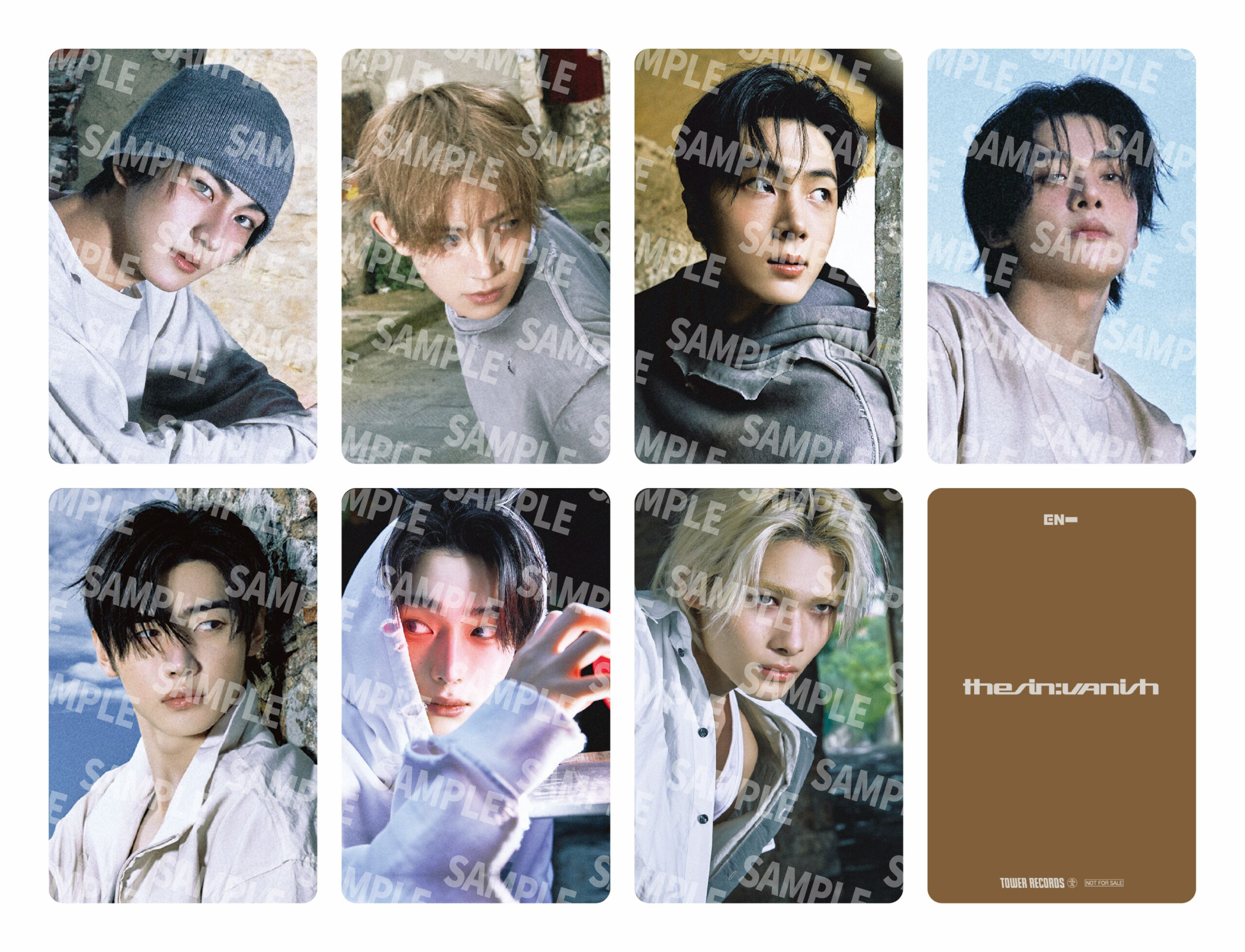 ENHYPEN 7th Mini Album『THE SIN : VANISH』ストア別購入特典絵柄公開