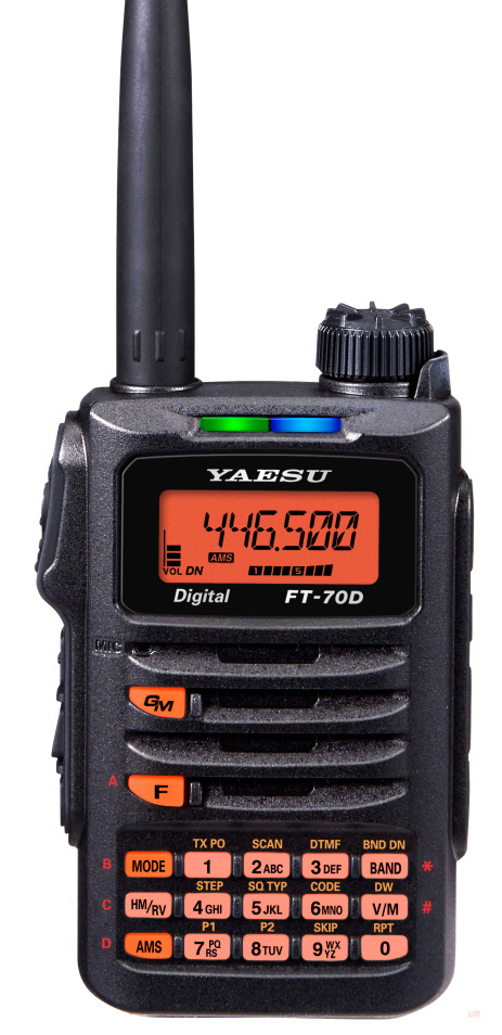 Yaesu FT-70DR, Yaesu FT70R 2 Meter HT