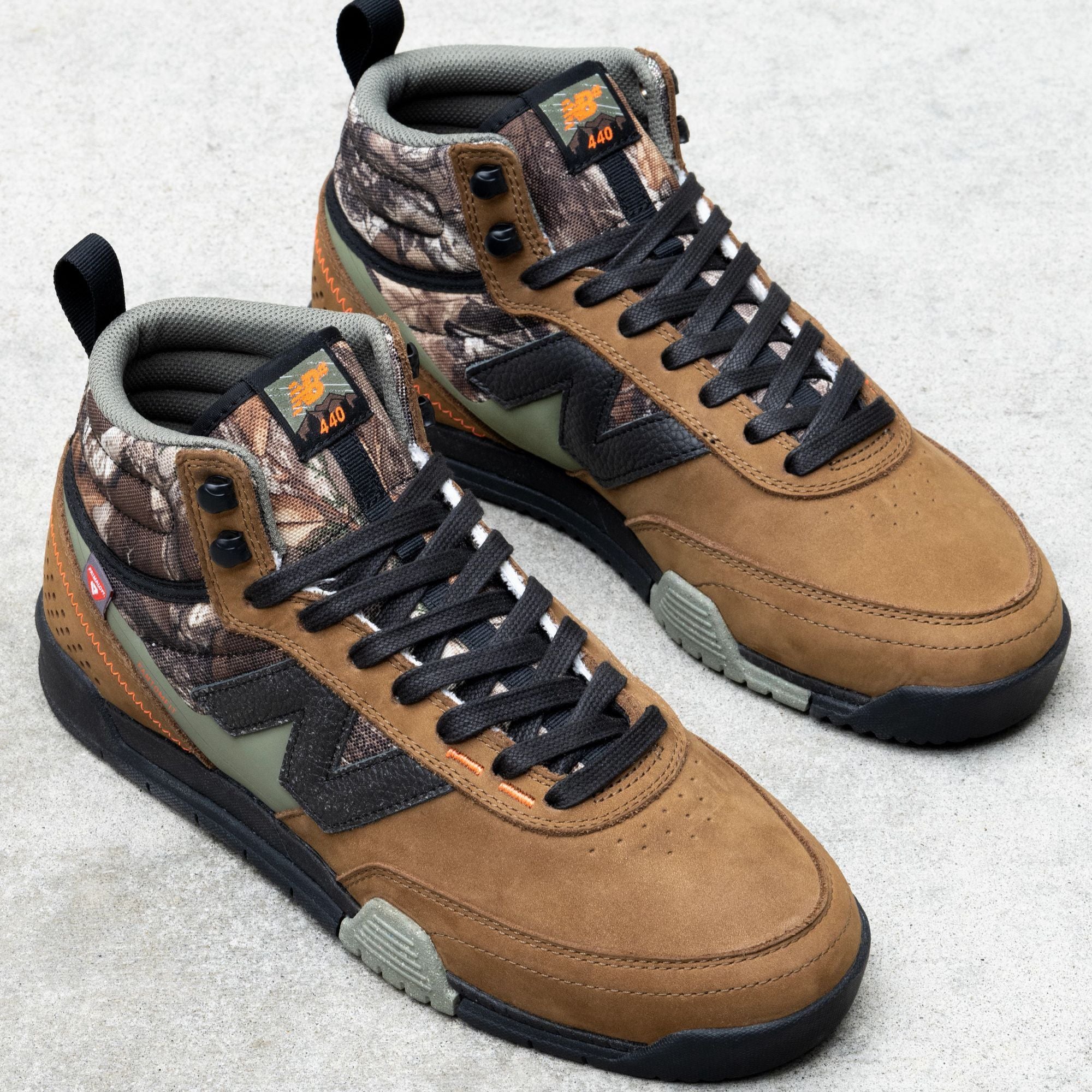 New Balance Shoes NB Numeric 440 V2 Trail High - Brown/Black