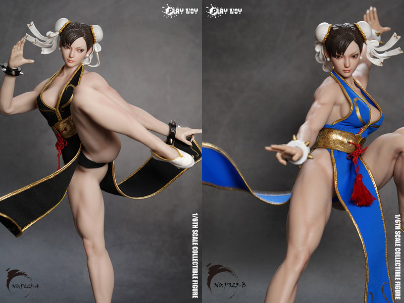 PLAYTOY】P023A/B 1/6 格闘女神 2.0 カンフーレディ 眼球可動 1/6