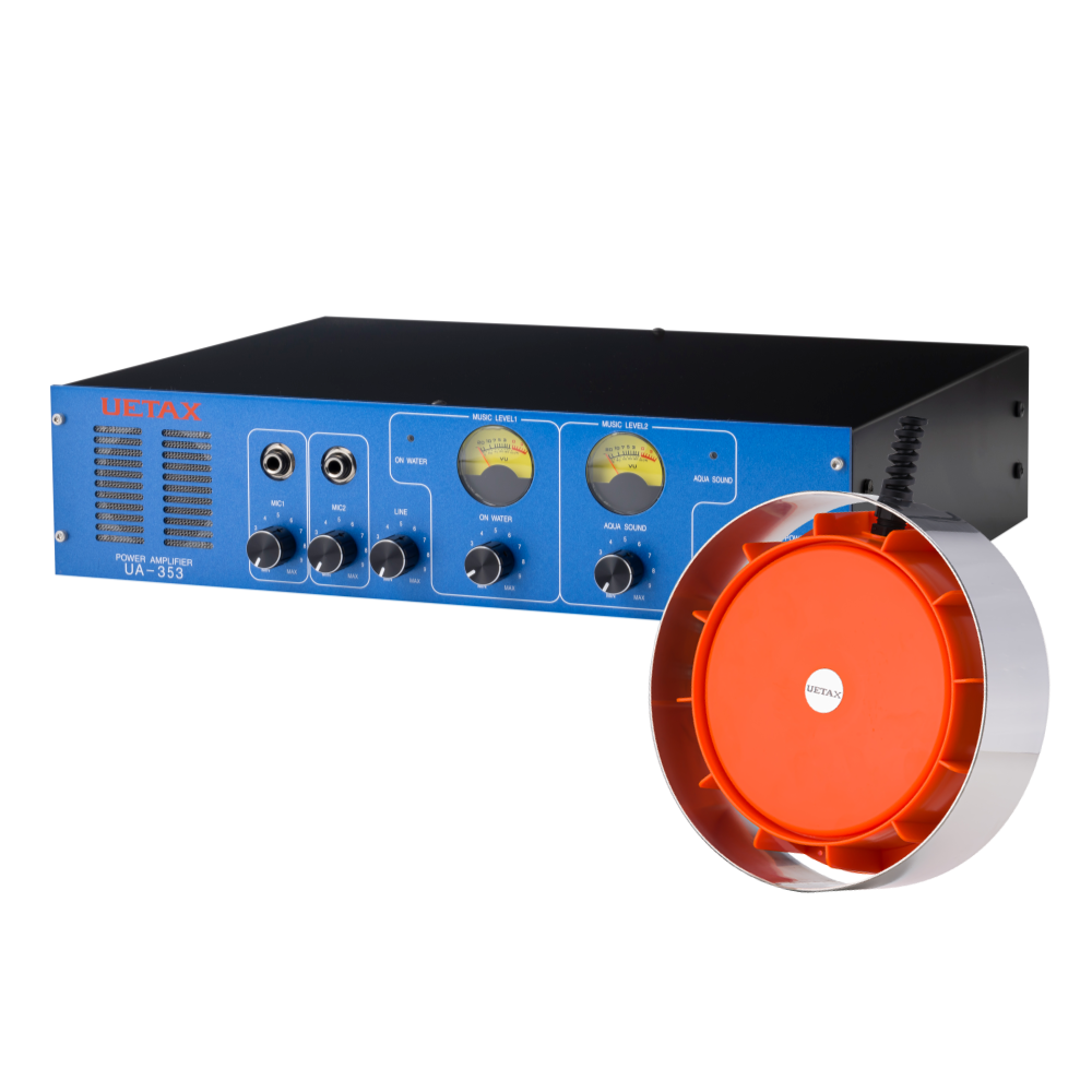 水中サウンドシステム_UA-353 - 防水・水中スピーカー マイク イヤホン