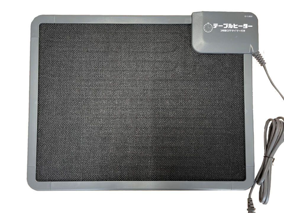 クレオ KH1800 3時間タイマー付きテーブルヒーター ウエダ金物【公式