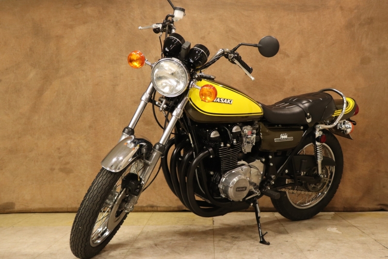KZ900 Z1ルック イエローボール｜SOLD OUT｜旧車・絶版バイクならウエマツ