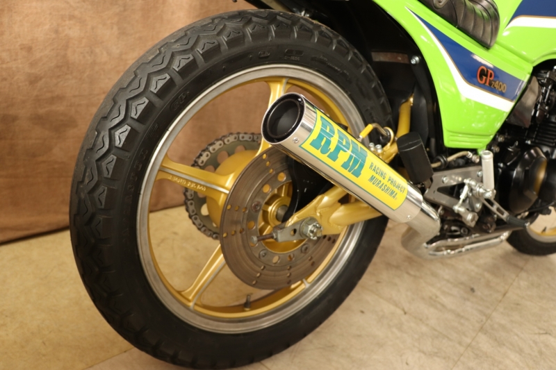 Z400GP 限定ライム仕様｜SOLD OUT｜旧車・絶版バイクならウエマツ
