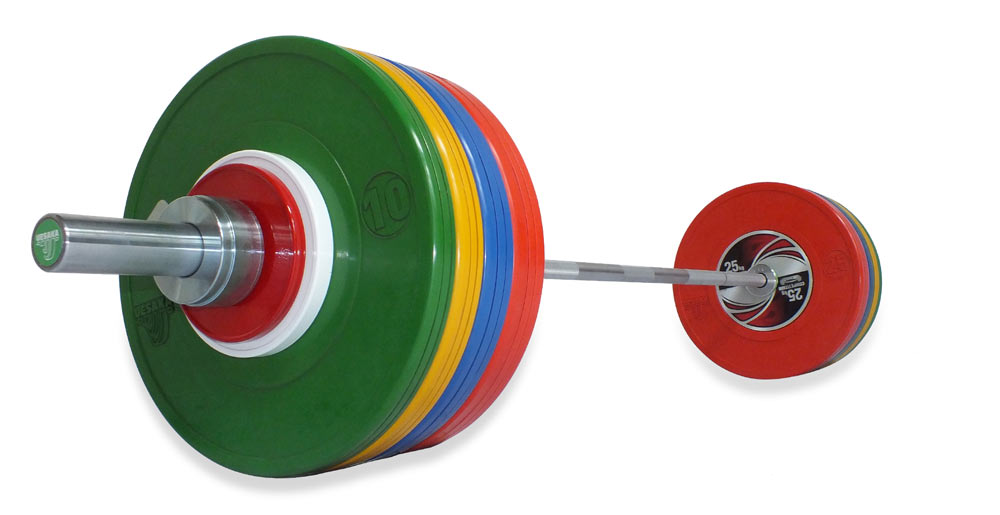 オリンピック競技用S型バーベルセット・オリンピックモデル｜ウエサカ