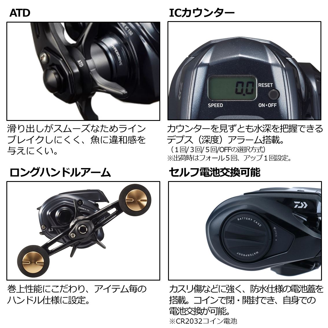 ダイワ ライトゲーム IC 200 - 上島釣具店