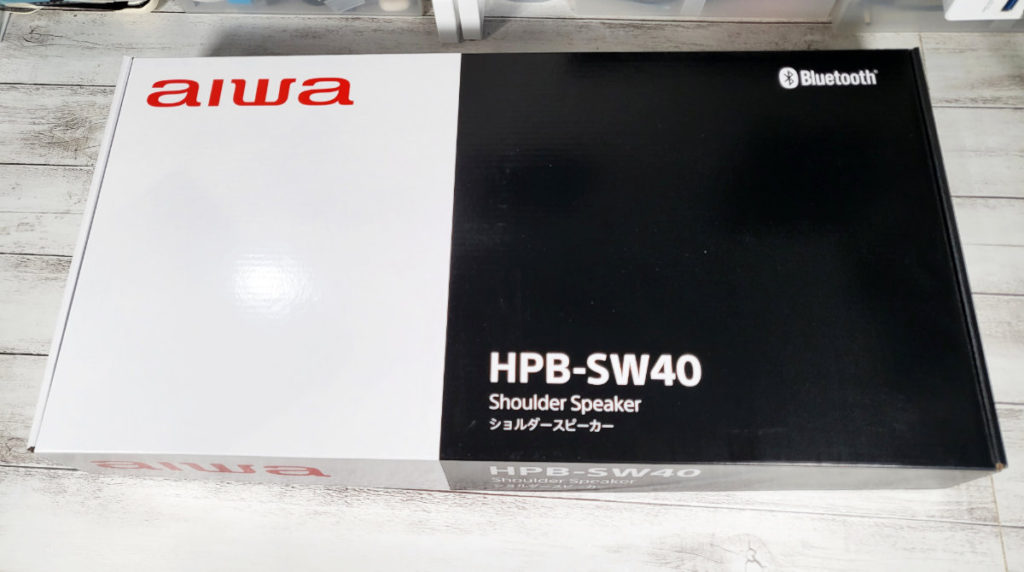 aiwaの個性的なネックスピーカー『ButterflyAudio』が届いたので開封し