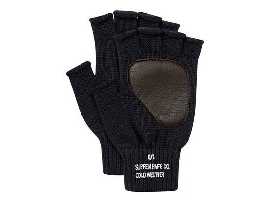 小物 Supreme BLACK FINGERLESS GLOVES 小物 Supreme BLACK FINGERLESS