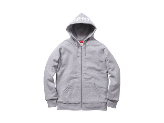 Supreme - Hood Logo Thermal Zip Up Hoodie - UG.SHAFT